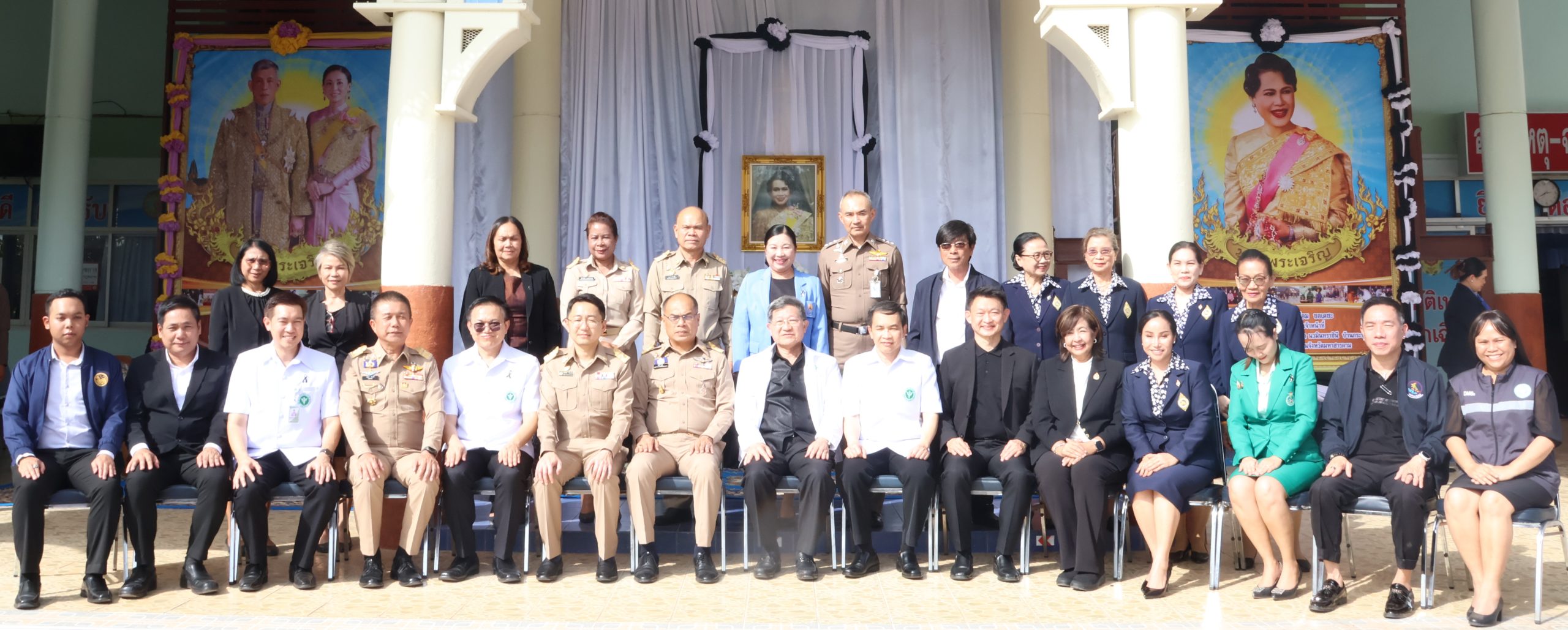 การตรวจเยี่ยมสถานีอนามัยเฉลิมพระเกียรติ 60 พรรษา นวมินทราชินี บ้านกระบาก ประจำปี 2569 โดย นายแพทย์โสภณ เมฆธน กรรมการผู้ช่วยรัฐมนตรี อดีตปลัดกระทรวงสาธารณสุข เป็นประธานในการตรวจเยี่ยม