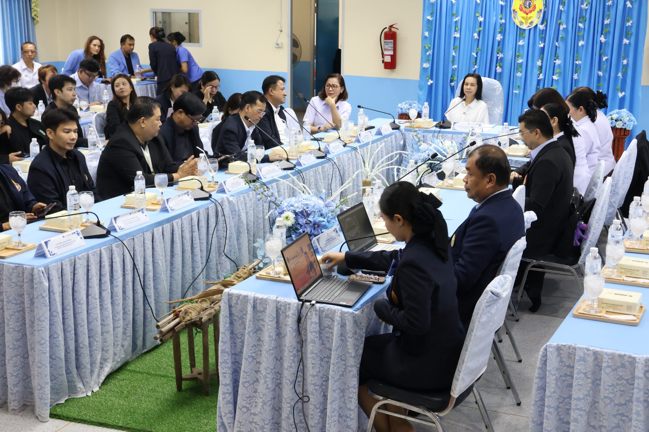 การนิเทศงานวิทยาลัยในสังกัดสถาบันพระบรมราชชนกประจำปีงบประมาณ พ.ศ. 2569 ครั้งที่ 2 เขตการศึกษาที่ ๔ รณ สถานีอนามัยเฉลิมพระเกียรติ 60 พรรษานวมินทราชินี บ้านกระบาก ตำบลเหล่าดอกไม้ อำเภอชื่นชม จังหวัดมหาสารคาม
