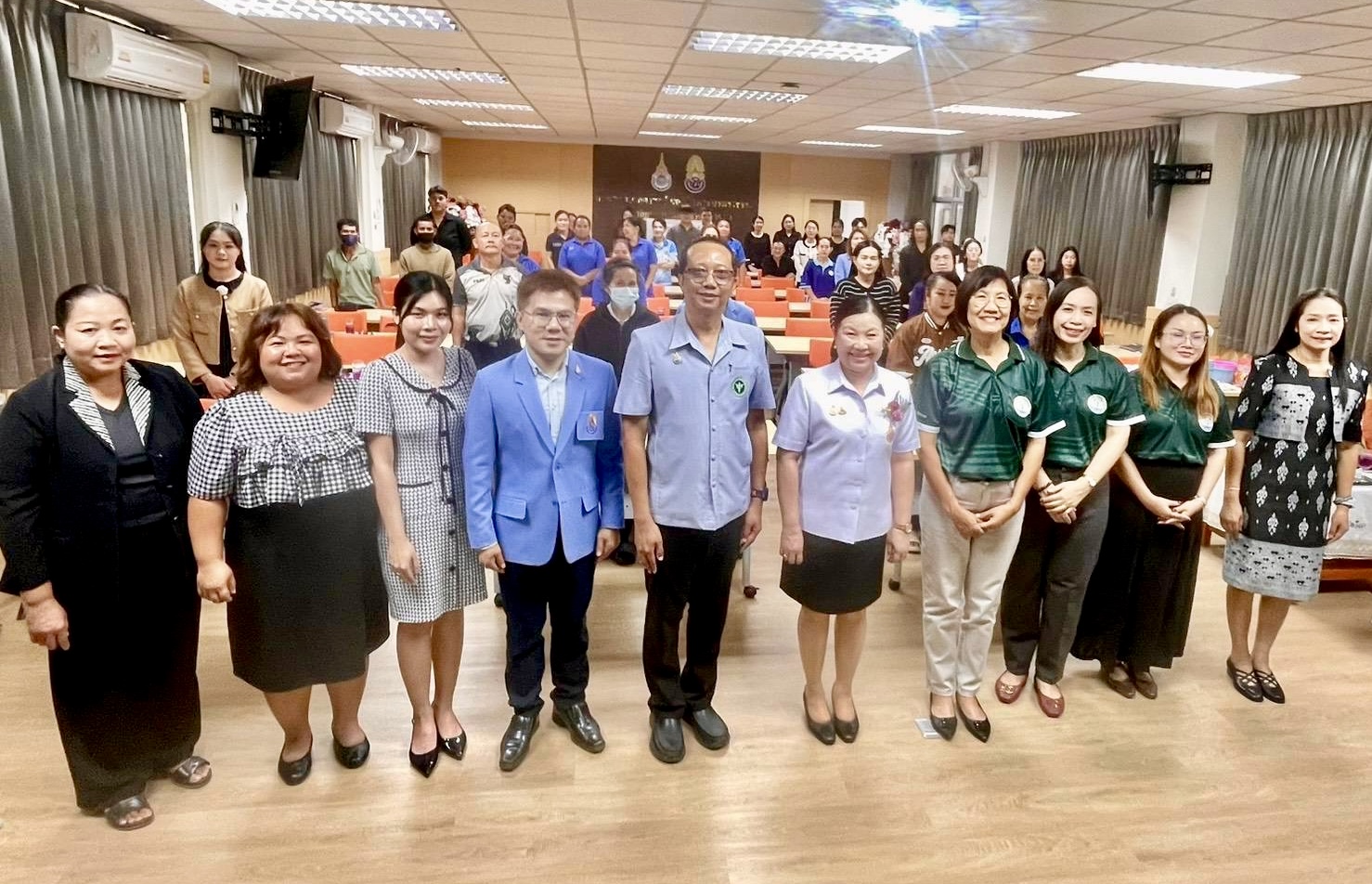 โครงการพัฒนาวิทยาลัยพยาบาลศรีมหาสารคามสู่การเป็นองค์กรที่เป็นมิตรต่อสิ่งแวดล้อมอย่างยั่งยืน
